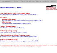 The last evolution of the F3 home page