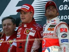 Hamilton and Todt endure the stench of Raikkonen's prototype