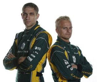 2012 F1D3 Champion Vitally Petrol, clearly standing on the top step of the podium, with runner-up Ecky Thumpalainen, trying to look serious, and failing dismally.