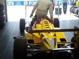 Silverstone 25/05/2003: Getting into the car