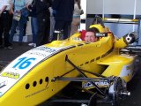 Silverstone 26/05/2003: Andrew in the car before the race
