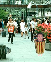 David Croft in his natural habitat. David Croft in his natural habitat.